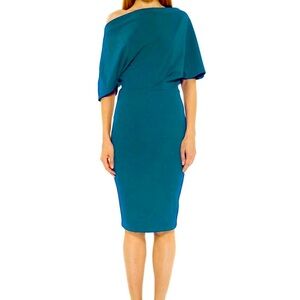Alexia Admor dress. Size small teal blue
